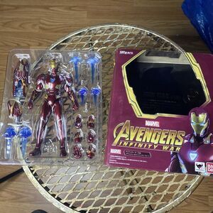 SH Figuarts Infinity War Iron Man Mark 50 Open Box Damaged See Pics
